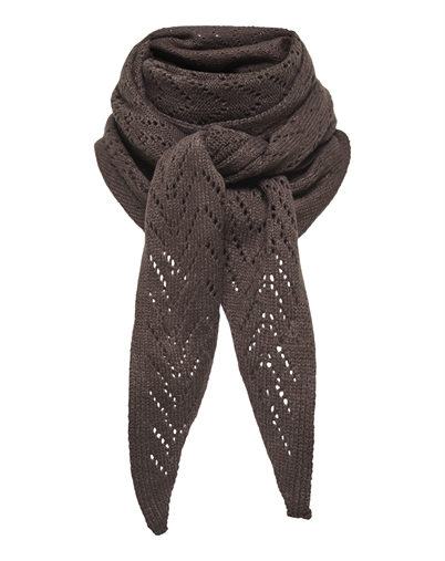 Only - ONLMarie Pointelle Triangle Schal - Bracken
